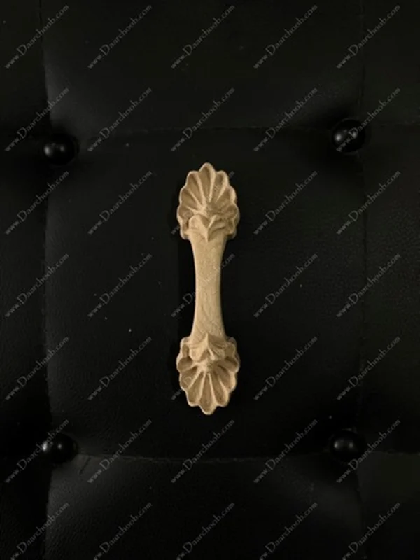 دستگیره چوبی دارچوب مدل گلبرگ