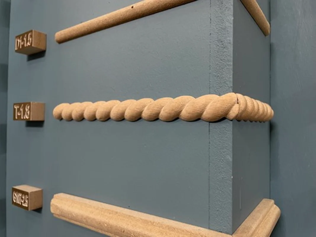 زوار چوبی دارچوب مدل طنابی 18میلی متری 2
