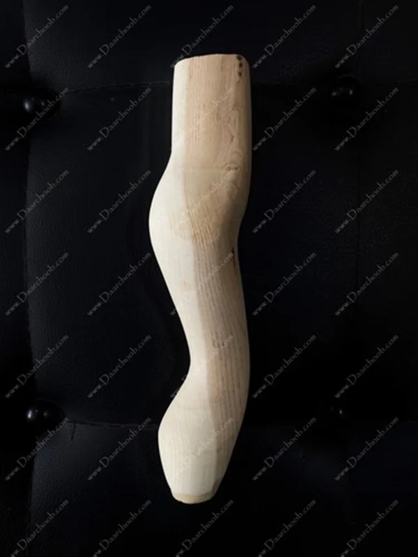 پایه چوبی دارچوب مدل سم اهویی3